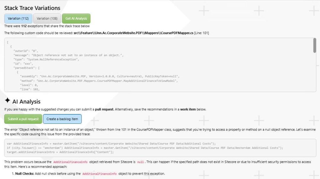 Ai analysis